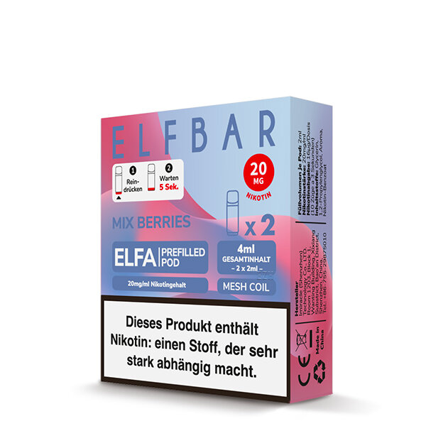 Elf Bar Elfa Pod 20mg - M...