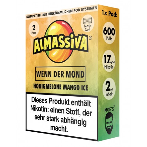 Al Massiva Pod (2er Pack) - Wenn der Mond 17mg