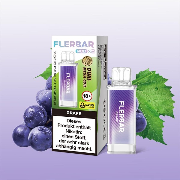 Flerbar Pod - Grape 20mg ...