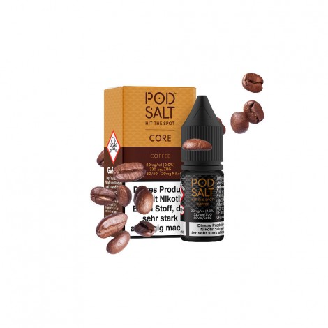 Pod Salt Core - Coffee - Nikotinsalz Liquid 10ml - 20mg/ml