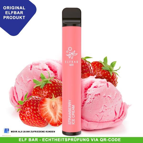 Elf Bar 600 - Strawberry ...