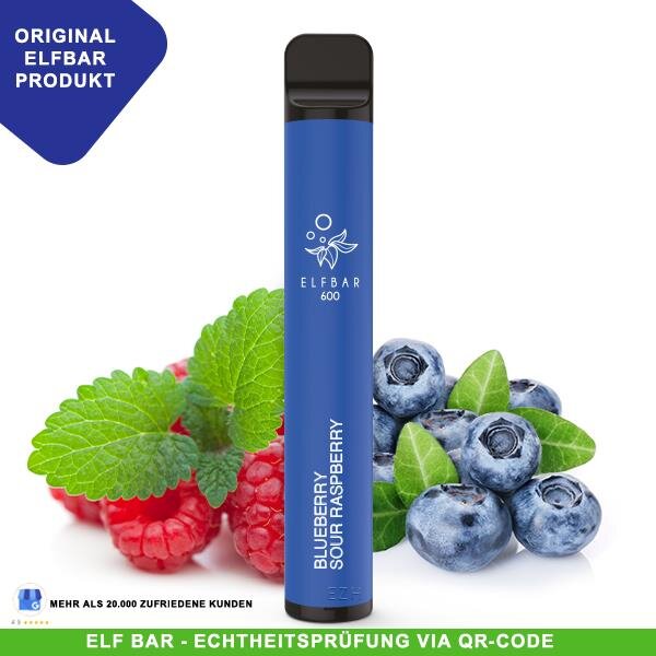 Elf Bar 600 - Blue Sour R...