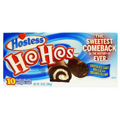 Hostess Ho Hos Chocolate 284g