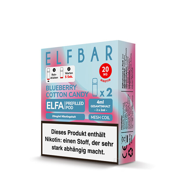 Elf Bar Elfa Pod 20mg - B...