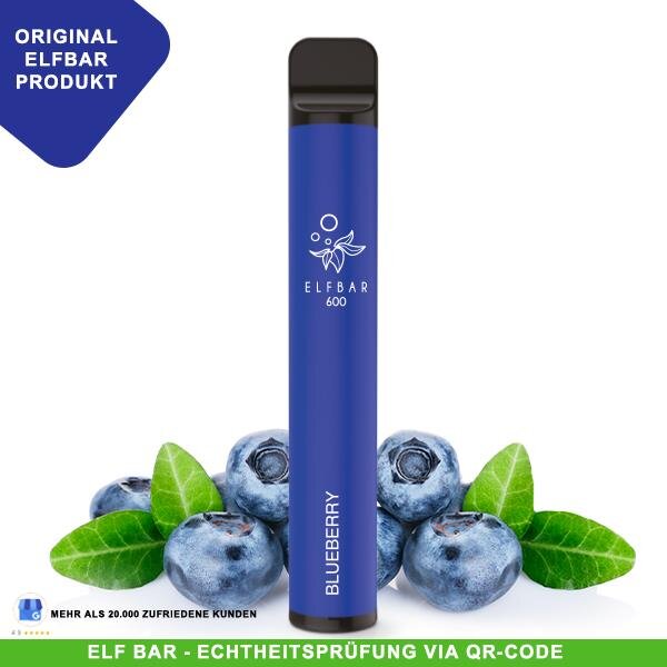 Elf Bar 600 - Blueberry 2...