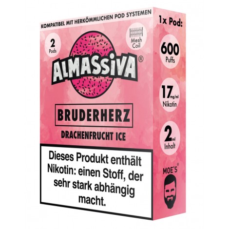 Al Massiva Pod (2er Pack) - Bruderherz 17mg