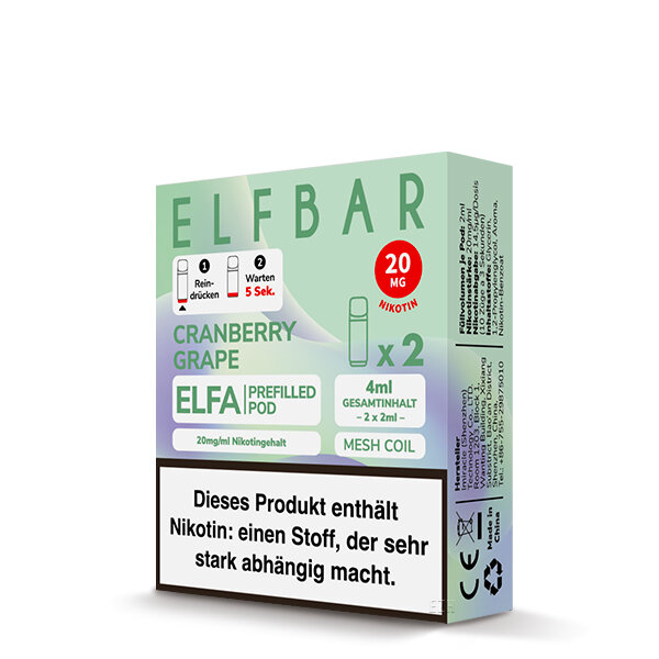 Elf Bar Elfa Pod 20mg - C...