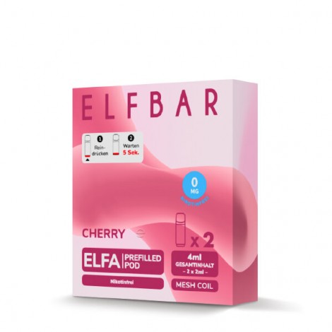 Elfbar Elfa Pod - Cherry Candy 0mg