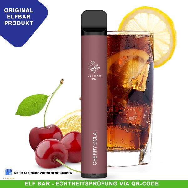 Elf Bar 600 - Cherry Cola...