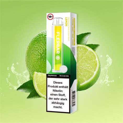 Flerbar M E-Shisha 600 - 20mg/ml - Lemon