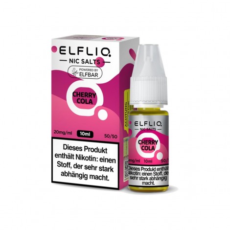 ELFBAR ELFLIQ 10ml - Cherry Cola Nikotinsalz 20mg