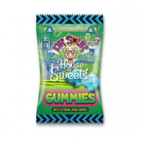 Dr. Sour Gummies Blue Rasberry 200g