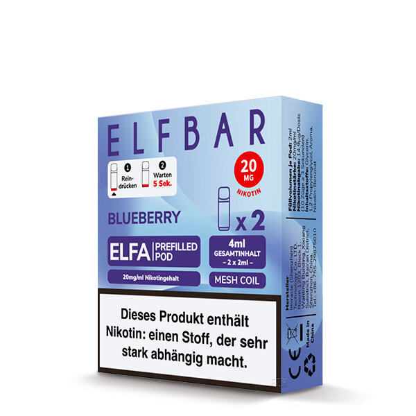 Elf Bar Elfa Pod 20mg - B...