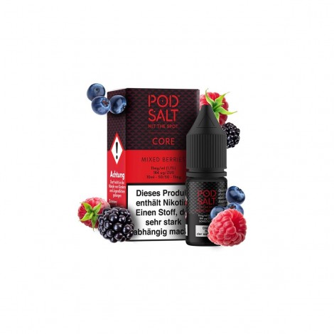 Pod Salt Core - Mixed Berries Nikotinsalz Liquid 10ml - 11mg/ml