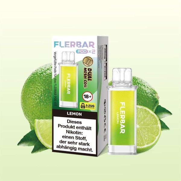 Flerbar Pod - Lemon 20mg ...