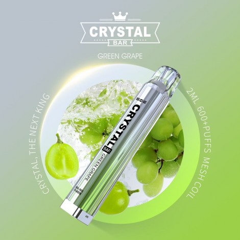 SKE Crystal Bar 600 - 2% NIK Green Grapes