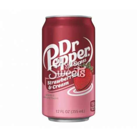 Dr. Pepper Strawberries & Cream 355ml