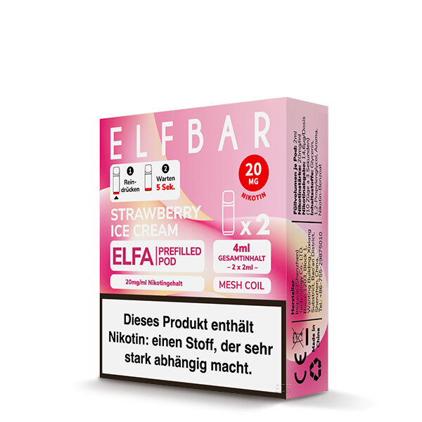 Elf Bar Elfa Pod 20mg - S...