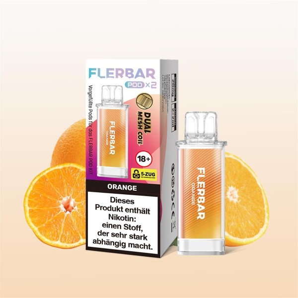 Flerbar Pod - Orange 20mg...