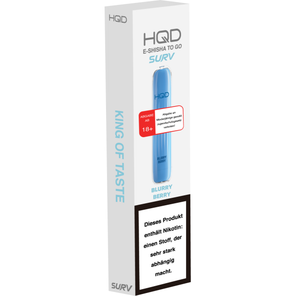 HQD Surv Vape  - 600 Blue...