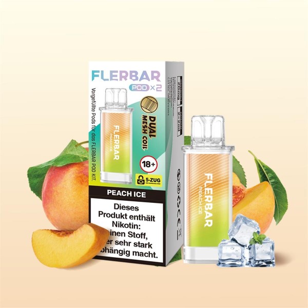 Flerbar Pod - Peach Ice 2...