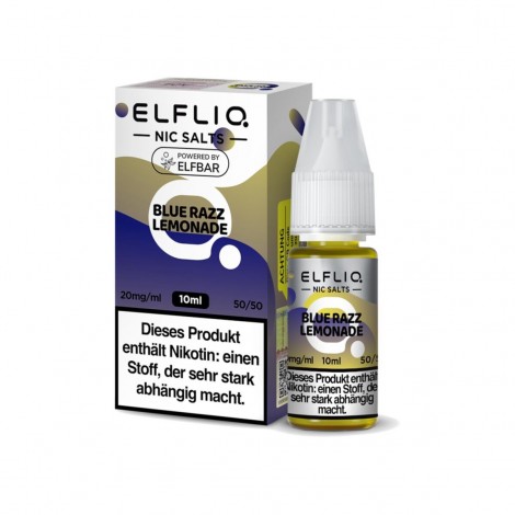 ELFBAR ELFLIQ 10ml - Blue Razz Lemonade Nikotinsalz 20mg