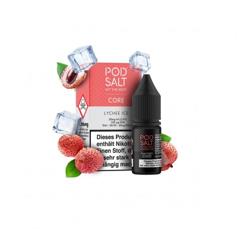 Pod Salt Core - Lychee Ice 10 ml - 20 mg/ml