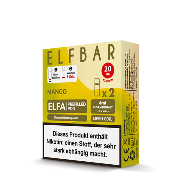 Elf Bar Elfa Pod 20mg - M...