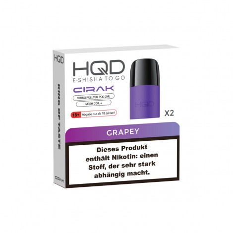 HQD CIRAK PODS 20mg/ml - Grapey