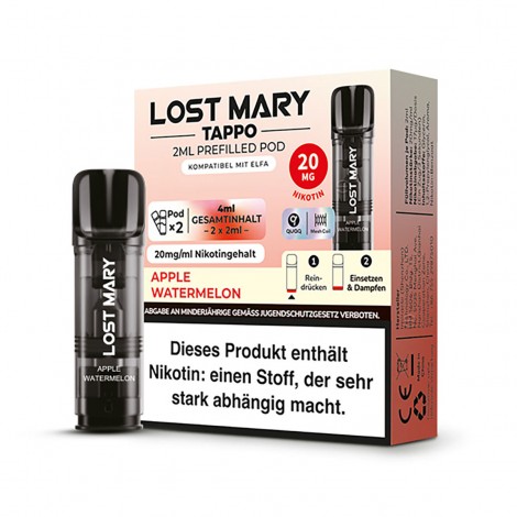 Lost Mary Tappo Pod - Apple Watermelon 20mg (2x pro Packung)