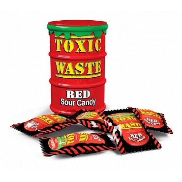 Toxic Waste Red Sour...