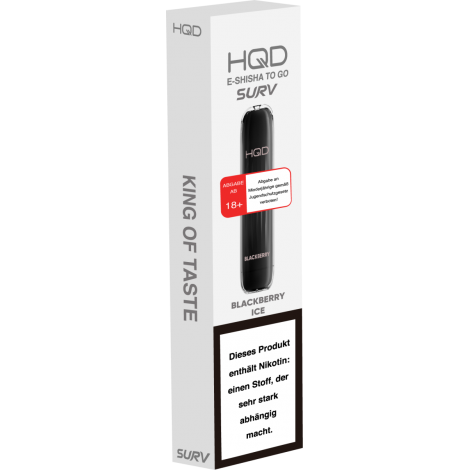 HQD Surv Vape  - 600 Black Ice 18mg