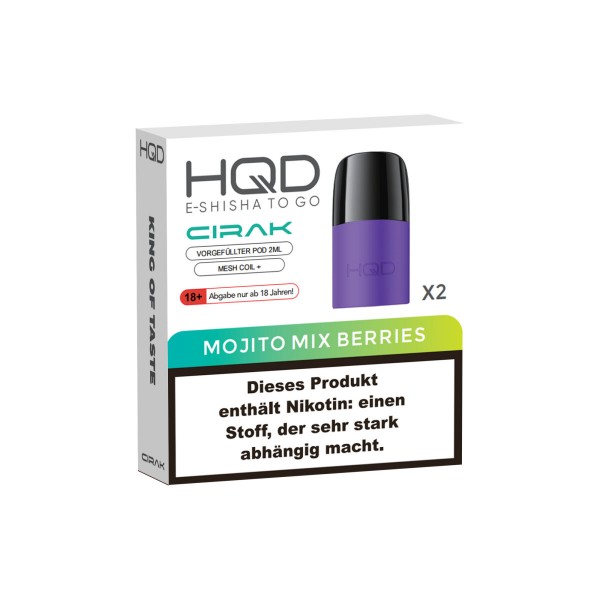 HQD CIRAK PODS 20mg/ml - ...