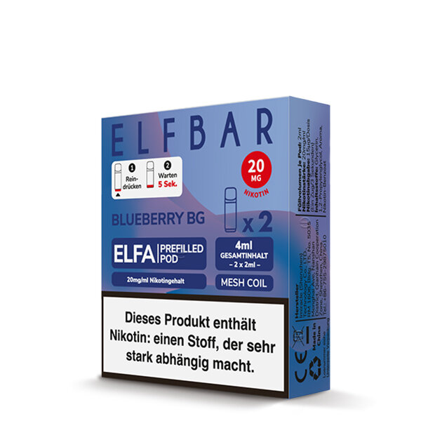 Elf Bar Elfa Pod 20mg - B...