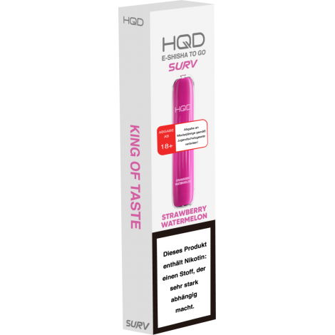 HQD Surv Vape  - 600 Strawberry Watermelon 18mg