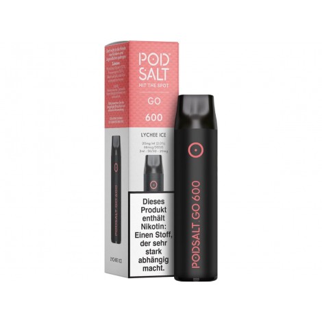 Pod Salt GO 600 - Lychee Ice 2 ml- 20 mg/ml