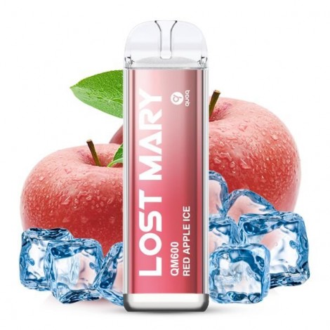 Lost Mary QM600 - 2mg/ml Red Apple Ice