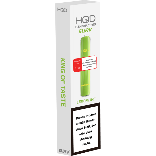 HQD Surv Vape  - 600 Lemo...