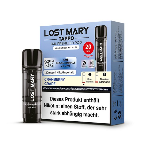 Lost Mary Tappo Pod - Cra...